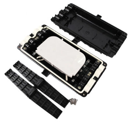 24 Core Horizontal Fiber Optic Cable Joint Box Splice Enclosure Waterproof IP67 2 in 2 out - Image 5